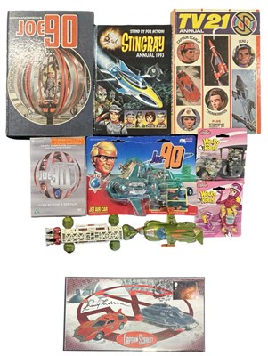 Lot 54 - VINTAGE TV: A collection of memorabilia to...