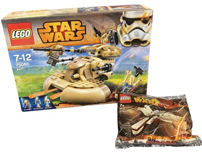 Lot 101 - STAR WARS: Sealed Lego set 75080 (AAT)...