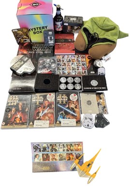 Lot 90 - STAR WARS: A mixed collection of memorabilia...