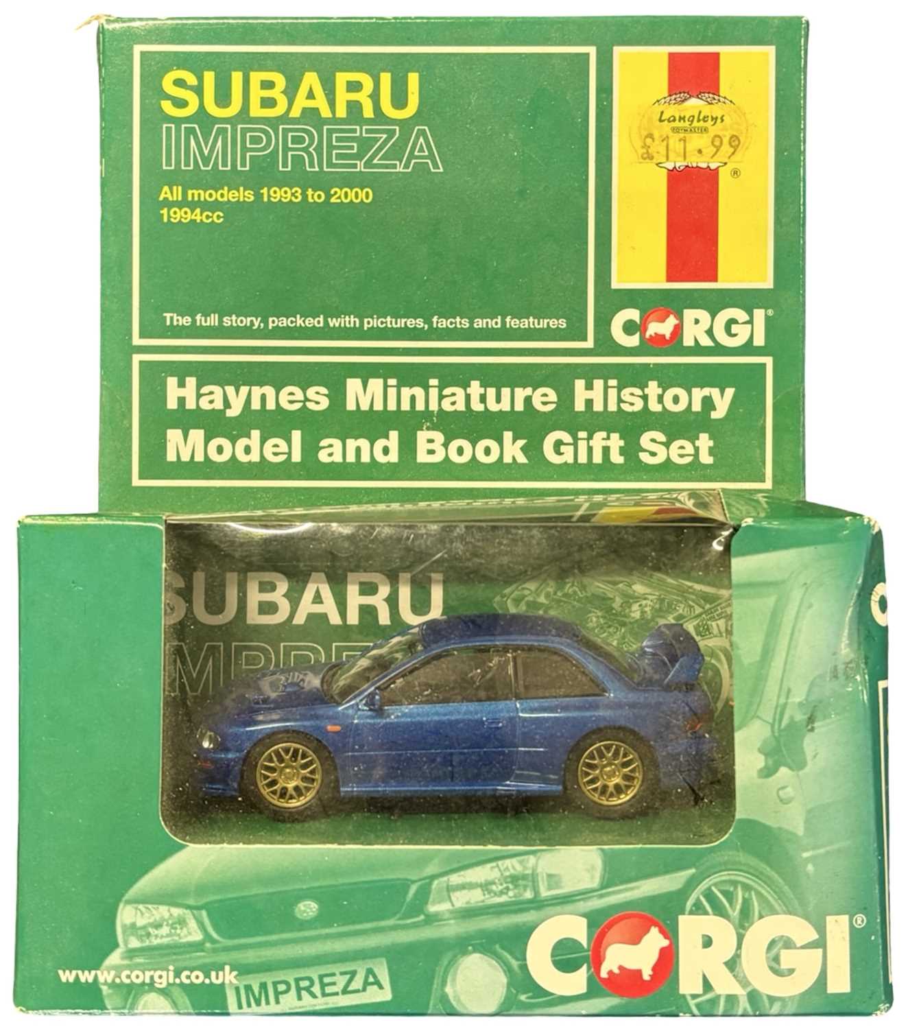 Lot 66 - A sealed Corgi die-cast Subaru Impreza model...