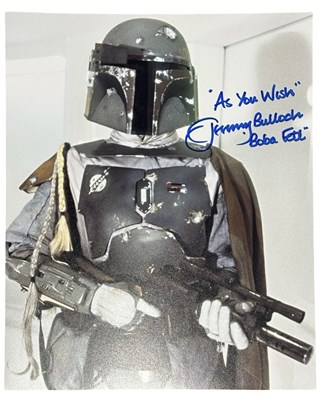 Lot 98 - STAR WARS: Autographed photograph, Jeremy...