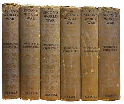 Lot 34 - WINSTON CHURCHILL: THE SECOND WORLD WAR, 6...