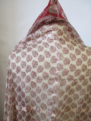 Lot 4 - An Indian lightweight printed shawl, approx....