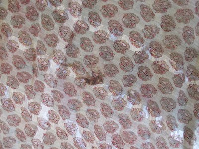 Lot 4 - An Indian lightweight printed shawl, approx....