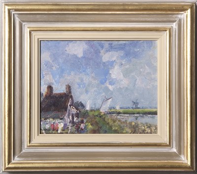 Lot 614 - Geoffrey Chatten (1938-2025), "Stokesby", oil...