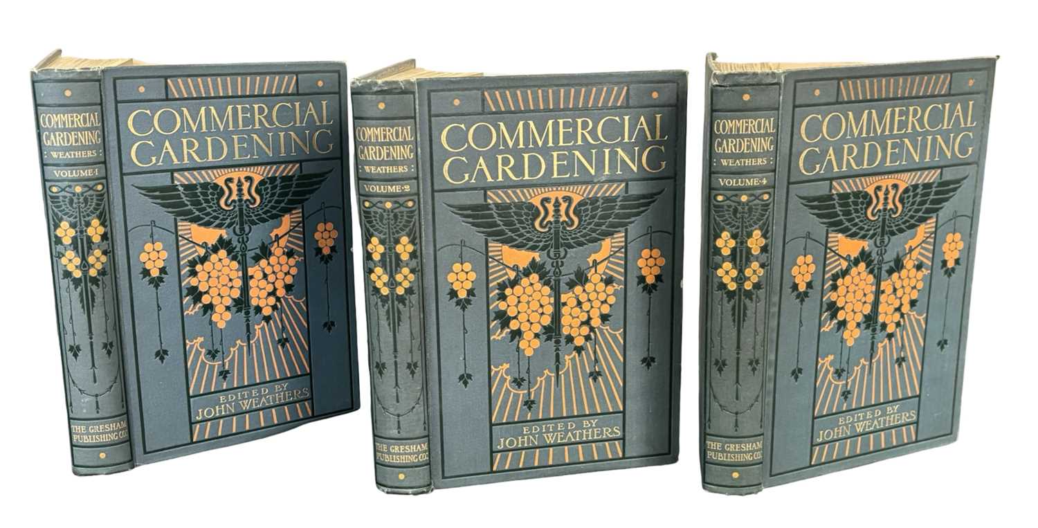 Lot 54 - JOHN WEATHERS (Ed): COMMERCIAL GARDENING (3...