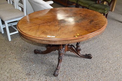 Lot 288 - Victorian oval breakfast table approx 135cm long