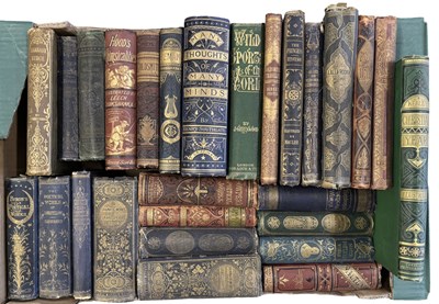 Lot 821 - ONE BOX: Various antiquarian decorative gilt...