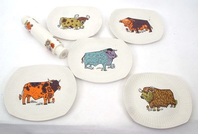 Lot 73 - A Steak and Grill set of Mid century English...