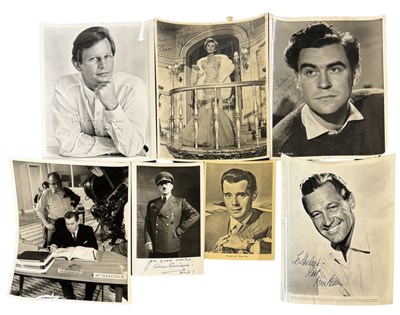 Lot 38 - A collection of signed film-star photographs,...