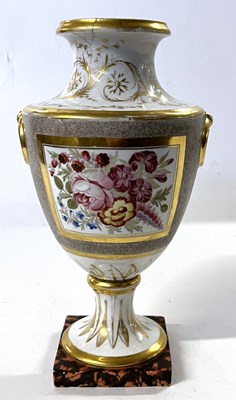 Lot 283 - An early 19th Century English porcelain vase,...