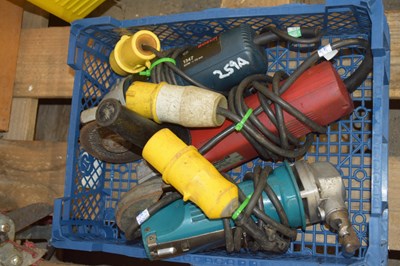 Lot 259a - Box containing two grinders and a nibbler