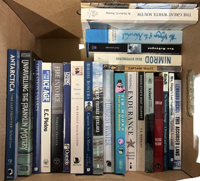 Lot 864 - ONE BOX: Polar exploration, topography etc...