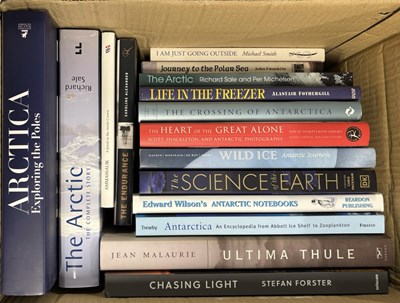 Lot 856 - ONE BOX: Polar exploration, topography etc...