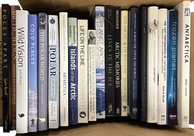 Lot 858 - ONE BOX: Polar exploration, topography etc...