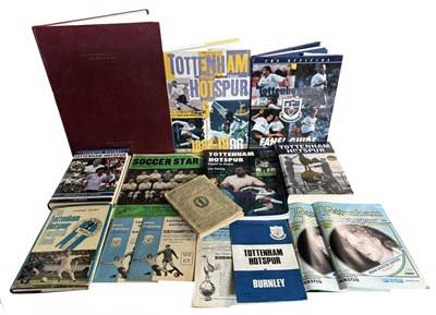 Lot 155 - TOTTENHAM HOTSPUR: Various books and matchday...