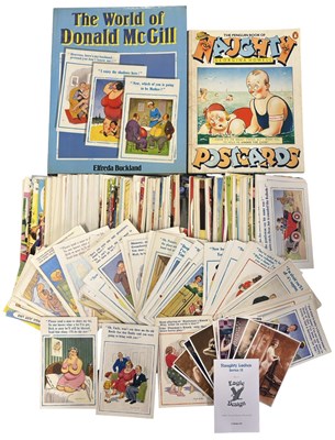Lot 1155 - ONE BOX: The World of Donald McGill, Naughty...