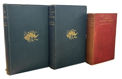 Lot 605 - ARTHUR H PATTERSON: 3 Titles: NATURE IN...