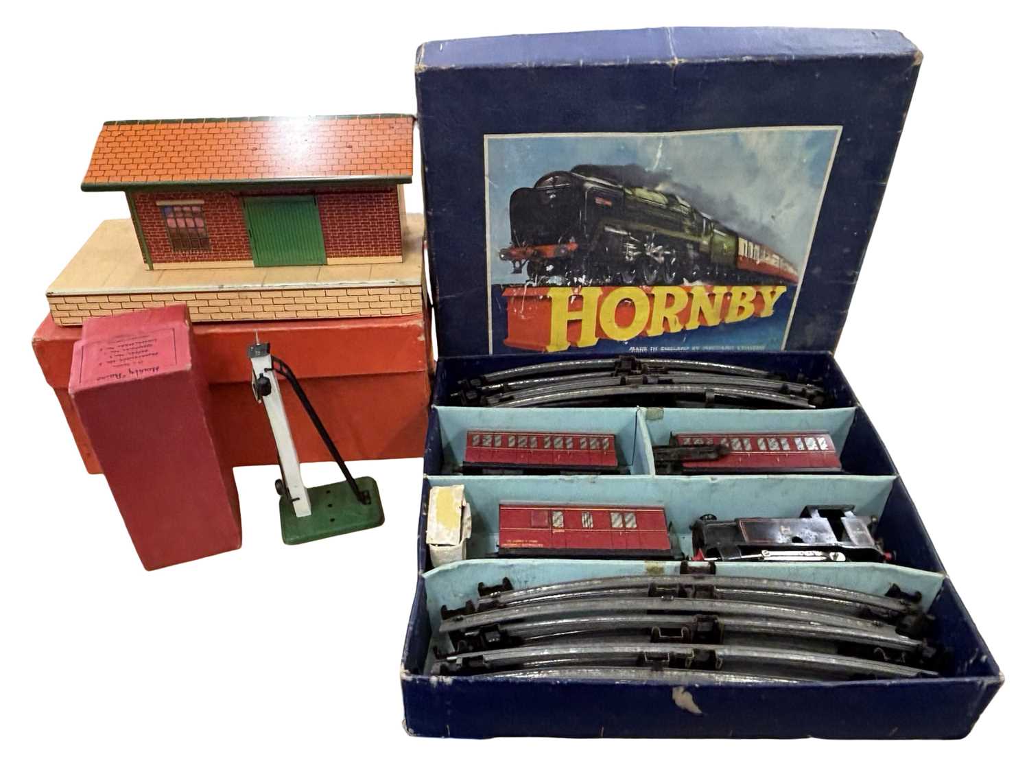 Lot 5 - A boxed Hornby No 41 0 gauge Tank Passenger...