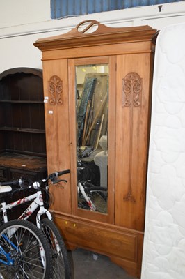 Lot 792 - Early 19th Century mirrored wardrobe