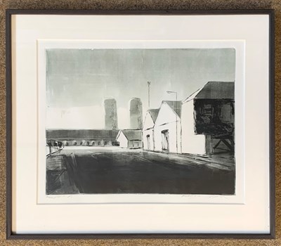 Lot 56 - Contemporary School, monoprint of industrial...