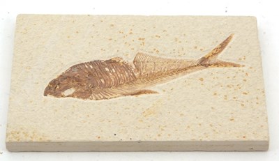 Lot 76 - A Studio Pottery rectangular plaque with a...