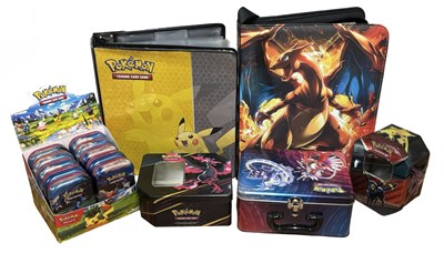 Lot 227 - POKEMON CARD COLLECTING: A pair of binders...
