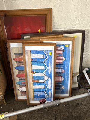 Lot 916 - Mixed lot of assorted pictures to include...