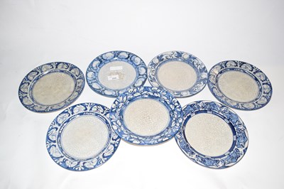 Lot 263 - Group of 7 Dedham Pottery Plates with...