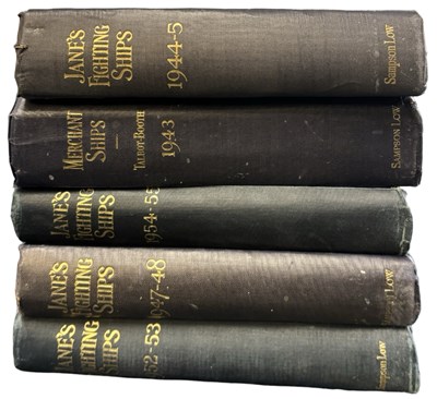 Lot 19 - Jane’s Fighting Ships and Merchant Ships ....