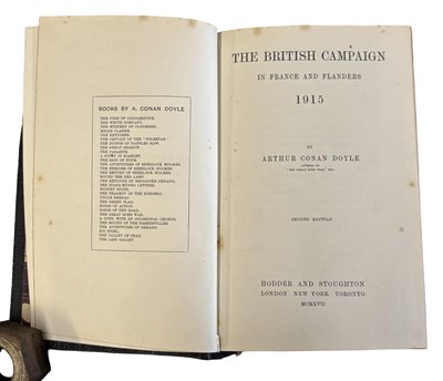 Lot 12 - ARTHUR CONAN DOYLE. The British Campaign in...