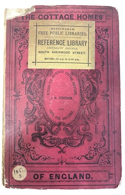Lot 606 - The Cottage Homes of England, or, Suggested...