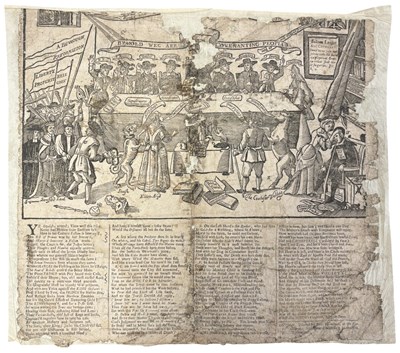 Lot 924 - C1710-20 Large BROADSIDE. Edward MidWinter At...