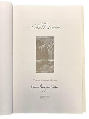Lot 103 - CHARLES RANGELEY-WILSON: CHALKSTREAM - IN...