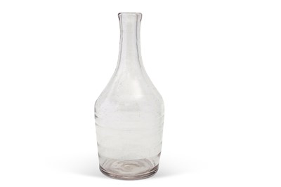 Lot 157 - A Lynn Clear Glass Decanter with Four...