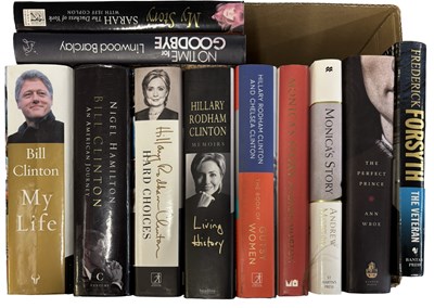 Lot 838 - ONE BOX: Mixed modern hardbacks, first...