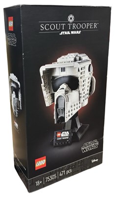 Lot 105 - A boxed Lego set 75305, Star Wars - Scout...