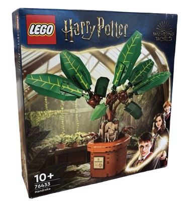 Lot 107 - A boxed Lego set 76433, Harry Potter - Mandrake