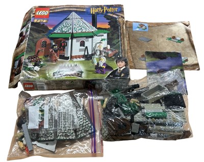 Lot 106 - A boxed lego 4707 set, Harry Potter - Hagrid's...