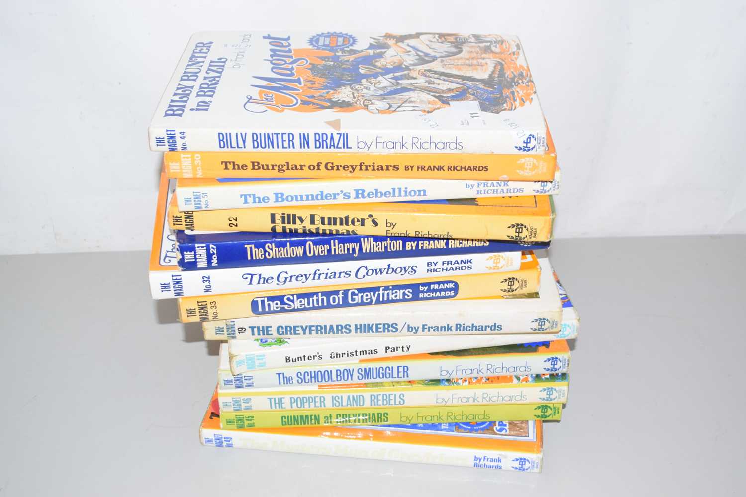Lot 11 - A group of Billy Bunter The Magnet books