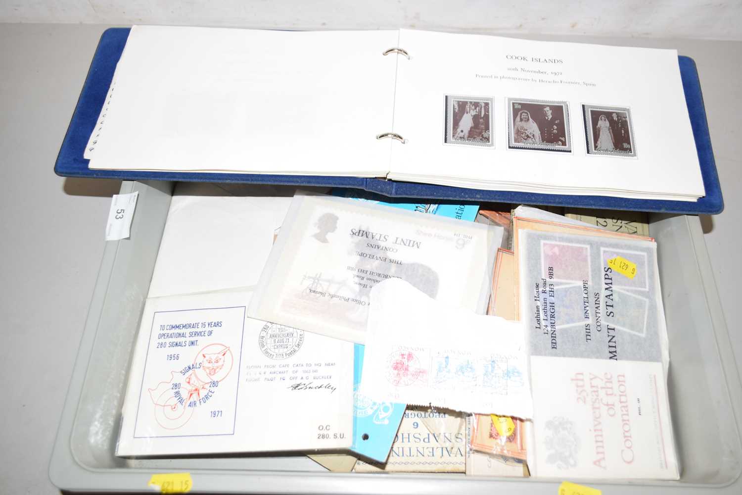 Lot 53 - Mixed Lot: Various Valentines snapshots...