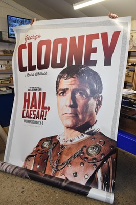 Lot 46 - A massive double sided film poster for Hail...