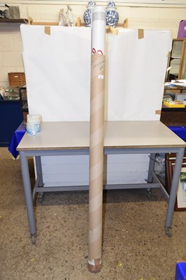 Lot 46 - A massive double sided film poster for Hail...