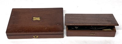 Lot 366 - Victorian W & T Avery Boxed Apothecary Scales with W&T Avery Weights w Boxed Technical Drawing Set