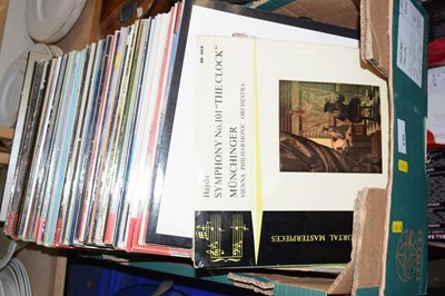 Lot 530 - Box of assorted records mainly classical