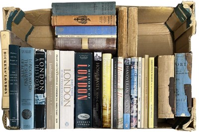 Lot 867 - ONE BOX: London History, politics etc