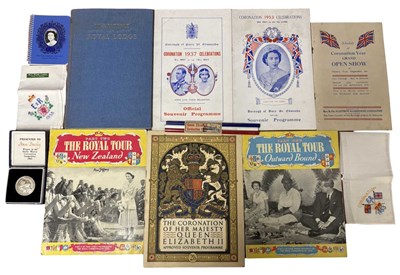Lot 1255 - ROYAL EPHEMERA: Various commemorative...