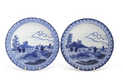 Lot 256 - Pair of 18th Century Oriental "Deshima Island"...