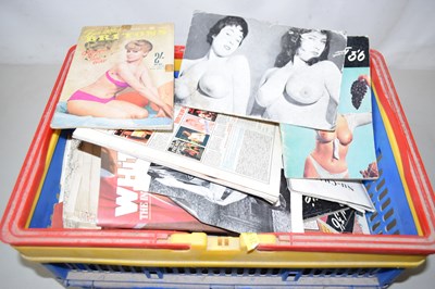Lot 539 - Quantity of erotic magazines