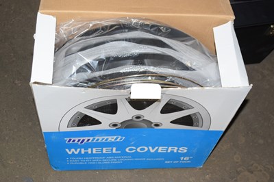 Lot 599 - Set of four Top Tech wheel covers